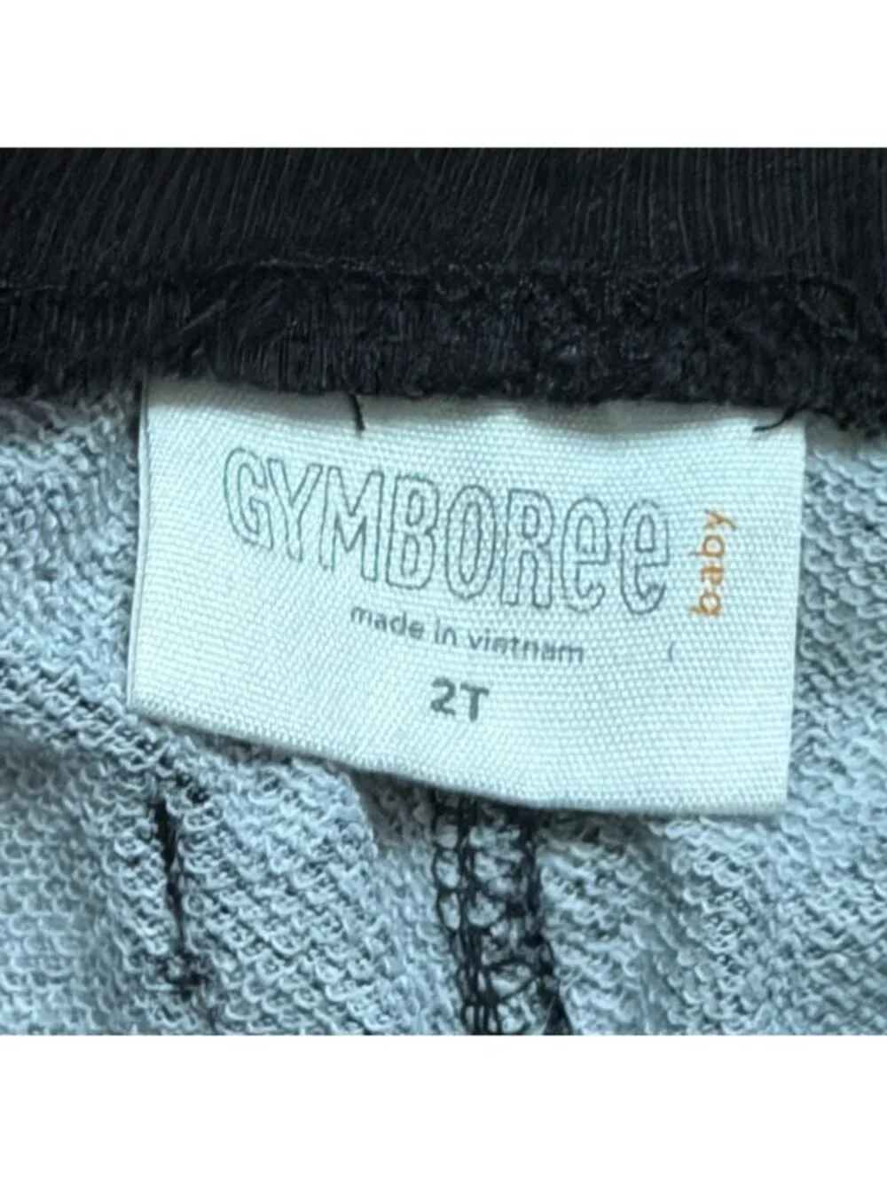 Gymboree Baby Boys Pull On Joggers-Black-Size 2T-GUC